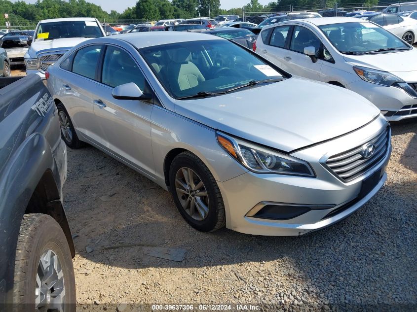 2016 Hyundai Sonata Se VIN: 5NPE24AF0GH291624 Lot: 39637306