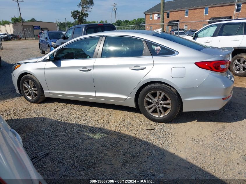 2016 Hyundai Sonata Se VIN: 5NPE24AF0GH291624 Lot: 39637306