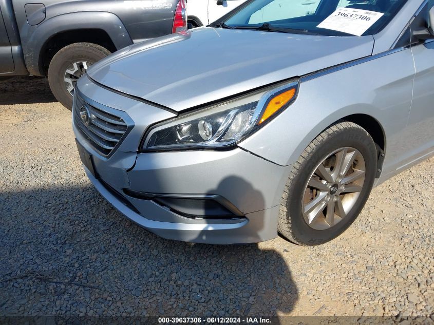 2016 Hyundai Sonata Se VIN: 5NPE24AF0GH291624 Lot: 39637306