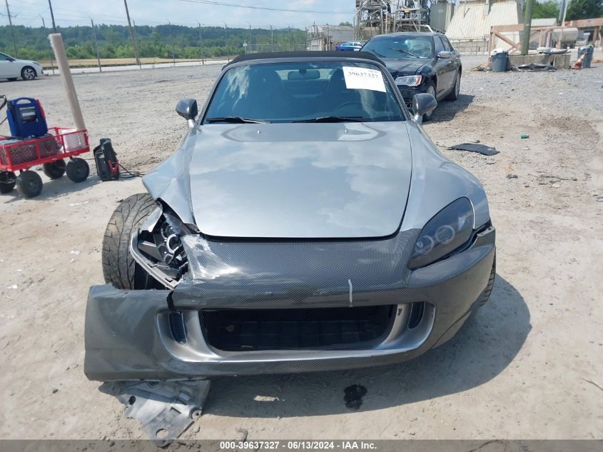 2005 Honda S2000 VIN: JHMAP21465S005565 Lot: 39637327