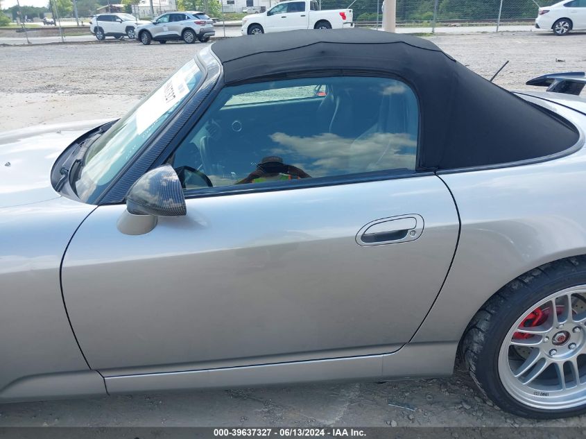 2005 Honda S2000 VIN: JHMAP21465S005565 Lot: 39637327