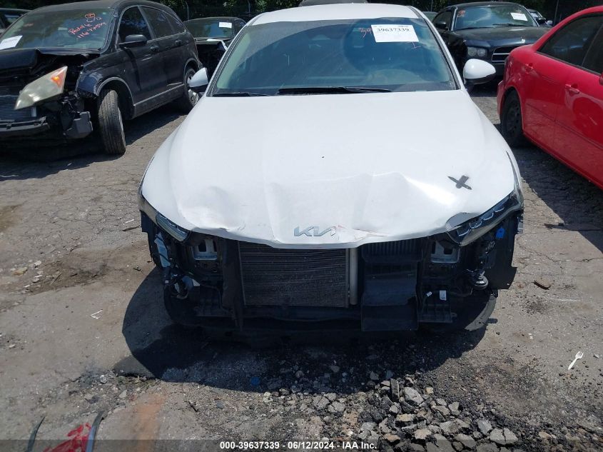 2022 Kia K5 Lxs VIN: 5XXG14J20NG110393 Lot: 39637339