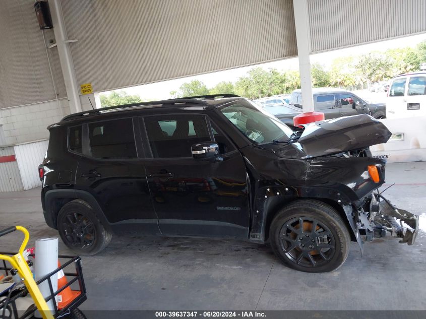 2020 Jeep Renegade Altitude Fwd VIN: ZACNJABB1LPL69081 Lot: 39637347