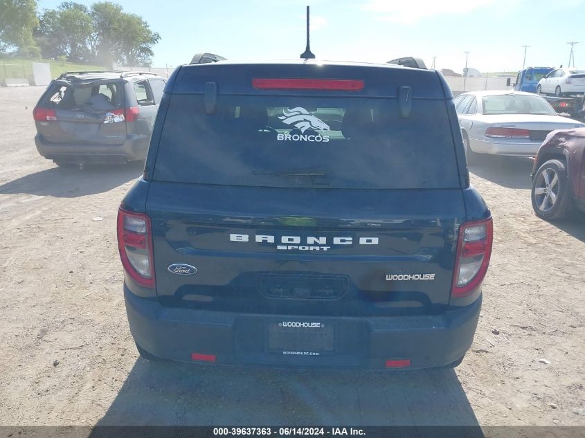 2021 Ford Bronco Sport Big Bend VIN: 3FMCR9B60MRA84508 Lot: 39637363