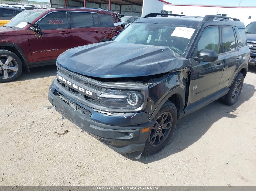 2021 Ford Bronco Sport Big Bend VIN: 3FMCR9B60MRA84508 Lot: 39637363