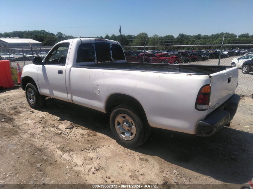 2003 Toyota Tundra VIN: 5TBJN32133S435554 Lot: 39637373