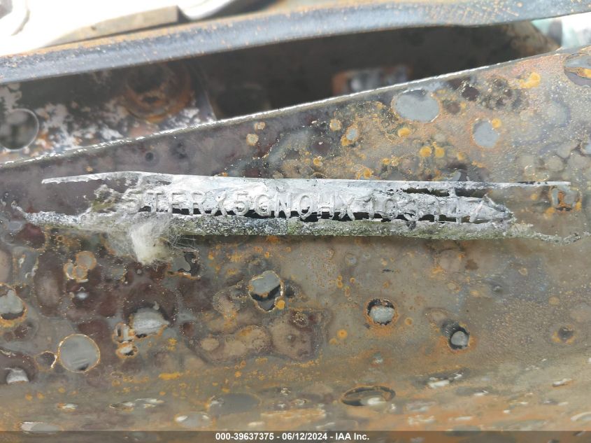 2017 Toyota Tacoma Sr VIN: 5TFRX5GN0HX103147 Lot: 39637375