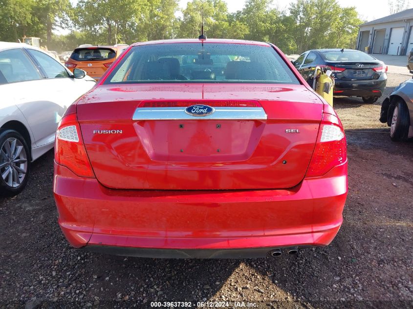 2012 Ford Fusion Sel VIN: 3FAHP0JA4CR410932 Lot: 39637392