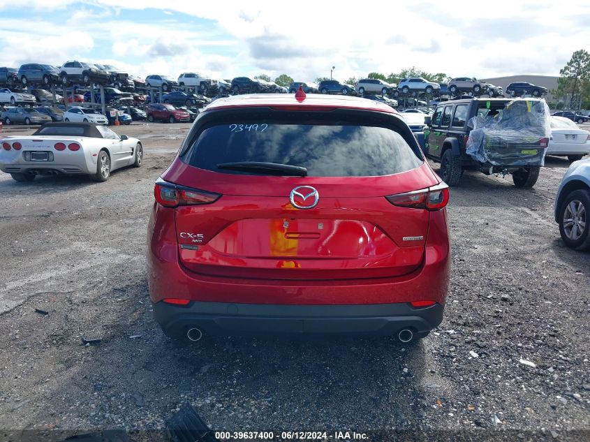 2023 Mazda Cx-5 2.5 S VIN: JM3KFBAM4P0291317 Lot: 39637400