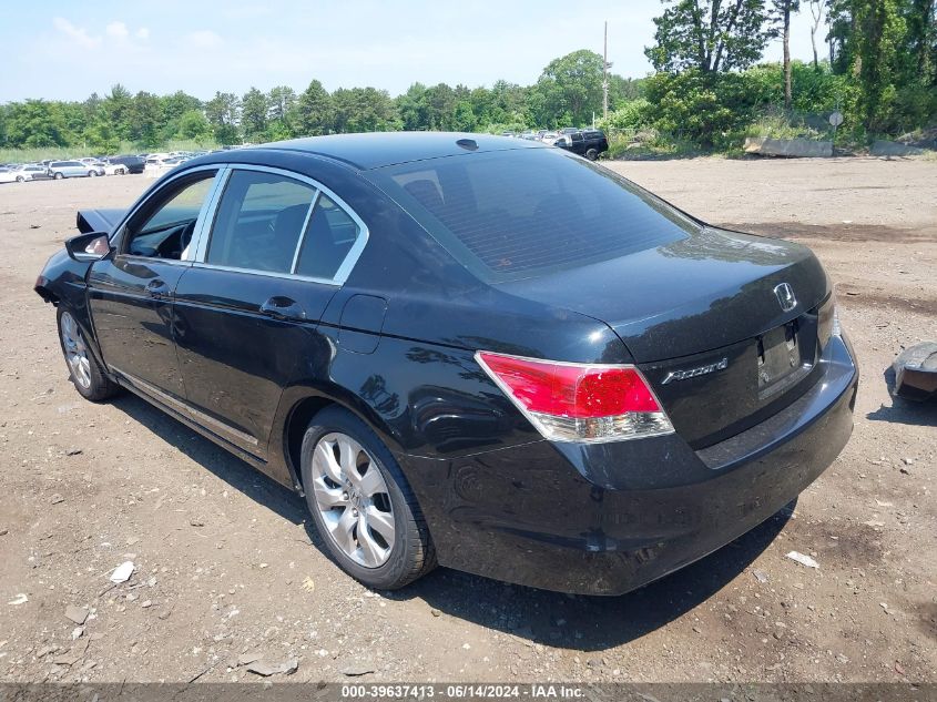 2010 Honda Accord 2.4 Ex-L VIN: 1HGCP2F83AA055993 Lot: 39637413