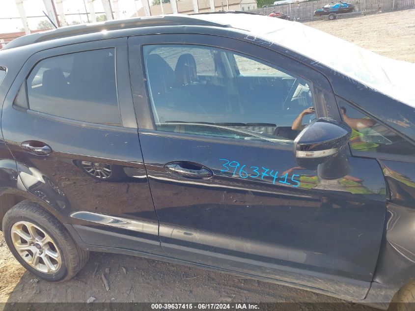 2020 Ford Ecosport Se VIN: MAJ6S3GL1LC336965 Lot: 39637415