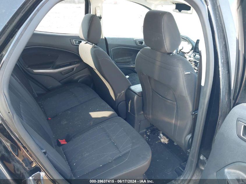 2020 Ford Ecosport Se VIN: MAJ6S3GL1LC336965 Lot: 39637415