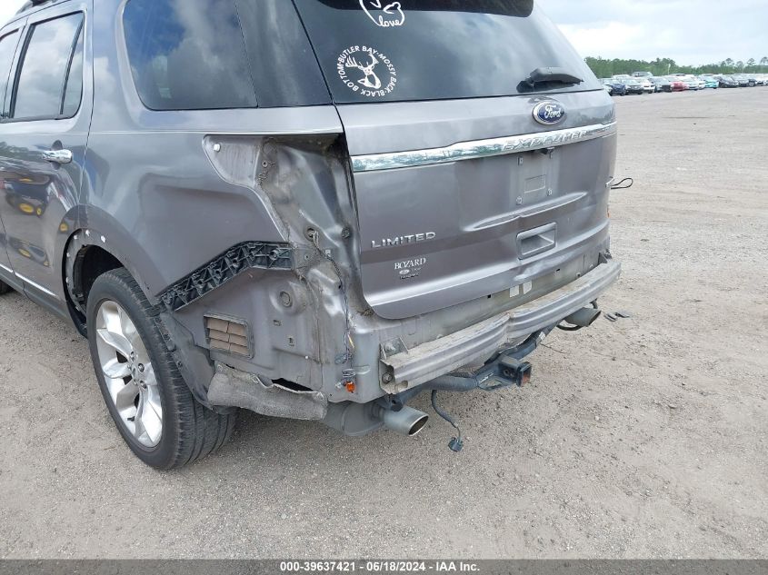 2013 Ford Explorer Limited VIN: 1FM5K7F80DGC23539 Lot: 39637421