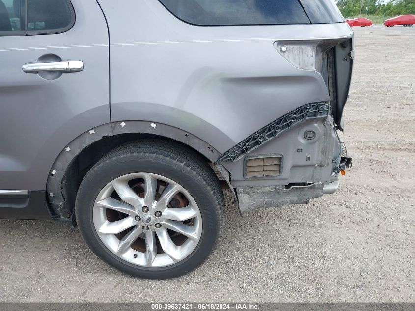 2013 Ford Explorer Limited VIN: 1FM5K7F80DGC23539 Lot: 39637421