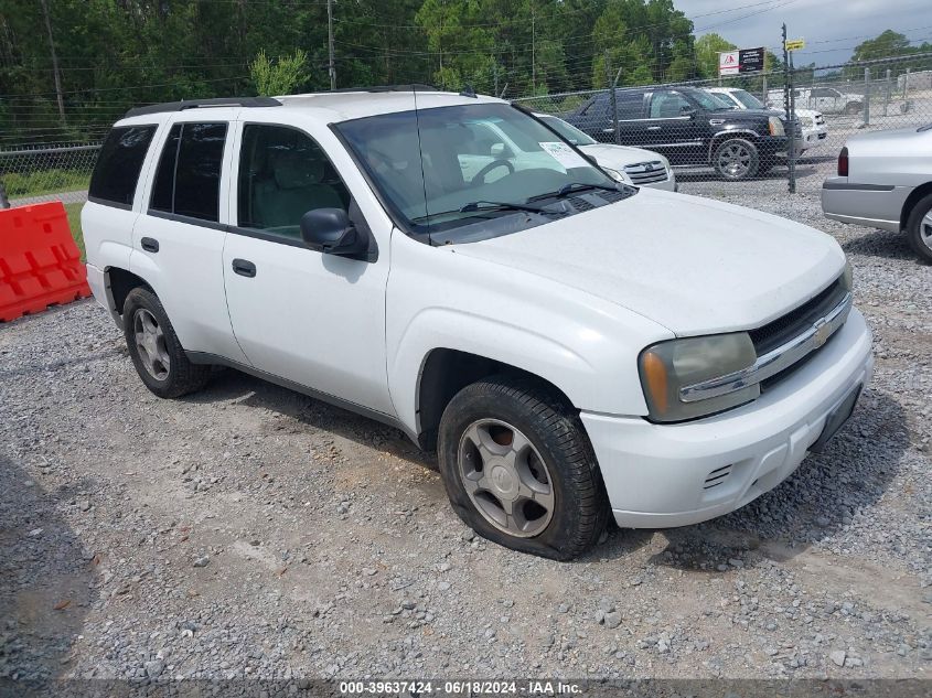 2007 Chevrolet Trailblazer Ls VIN: 1GNDT13SX72264375 Lot: 39637424