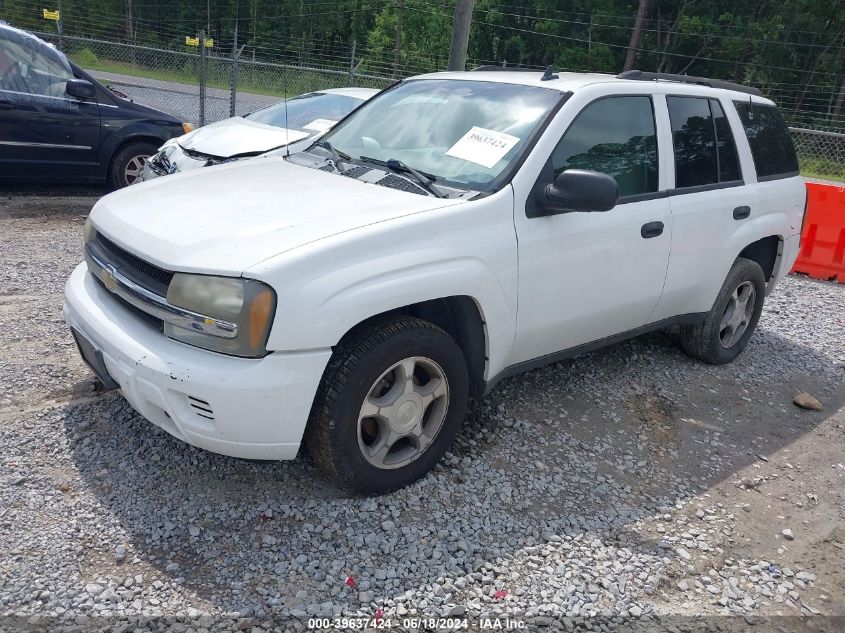 2007 Chevrolet Trailblazer Ls VIN: 1GNDT13SX72264375 Lot: 39637424