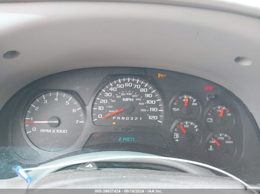 2007 Chevrolet Trailblazer Ls VIN: 1GNDT13SX72264375 Lot: 39637424