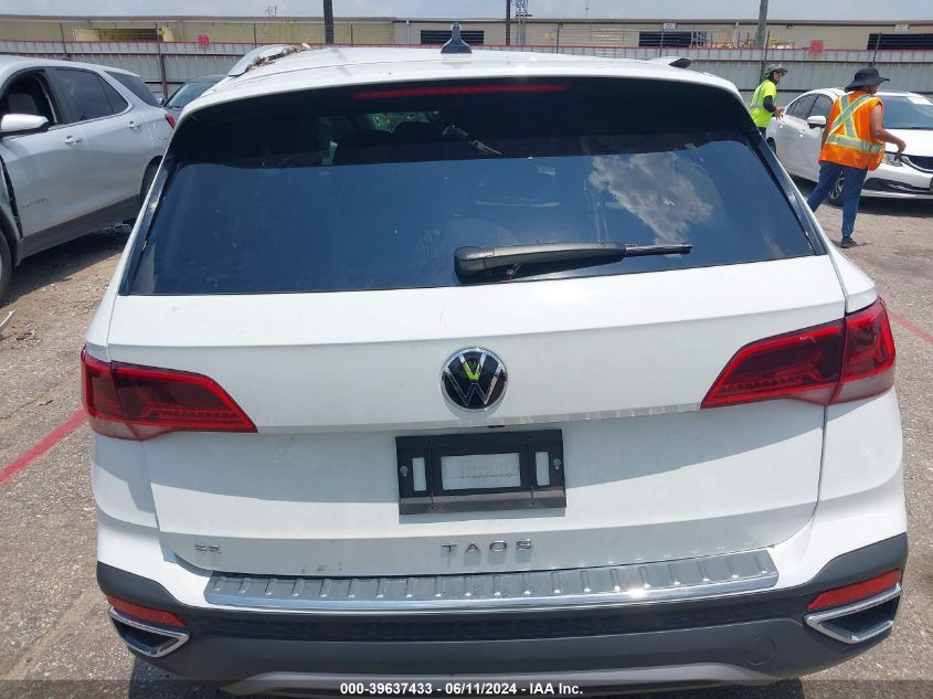 2023 Volkswagen Taos 1.5T Se VIN: 3VVSX7B21PM334073 Lot: 39637433