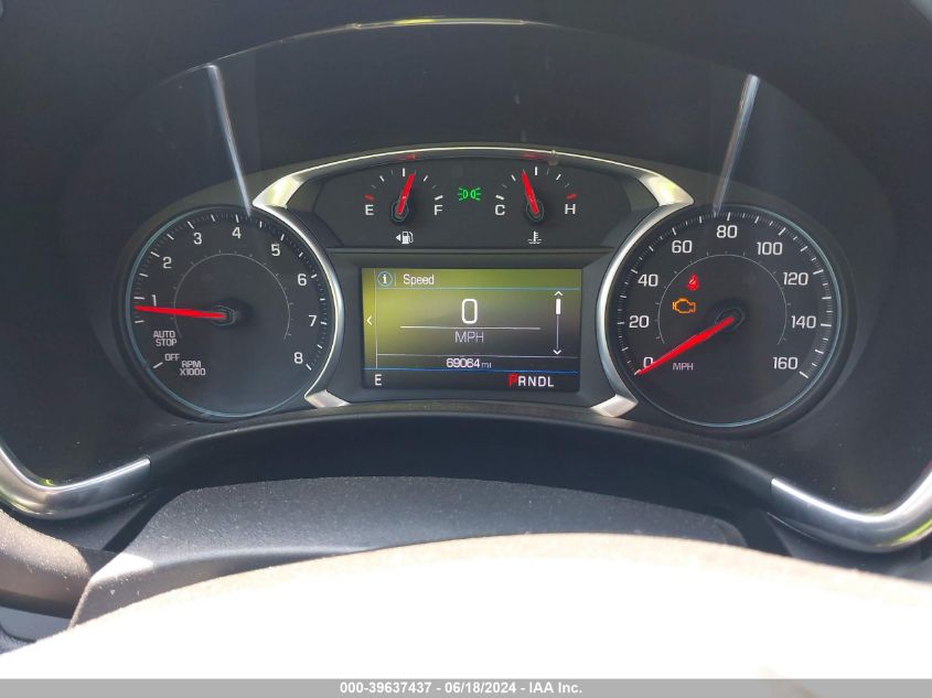 2019 Chevrolet Equinox Lt VIN: 3GNAXUEV4KS656135 Lot: 39637437