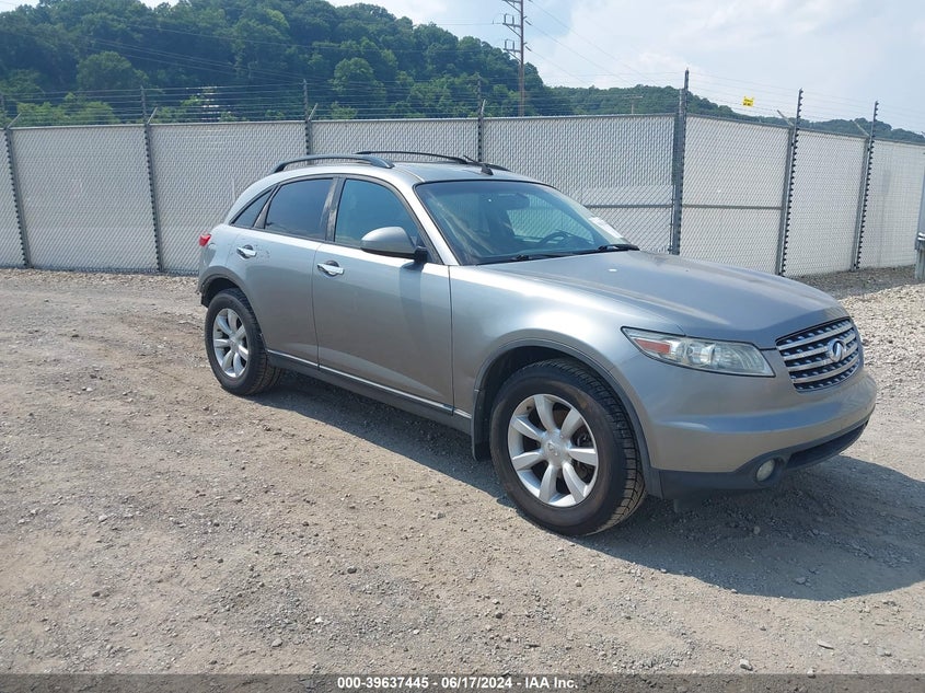 2005 Infiniti Fx35 VIN: JNRAS08W65X215548 Lot: 39637445
