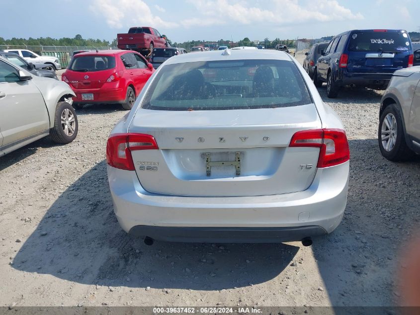 2012 Volvo S60 T5 VIN: YV1622FS7C2092154 Lot: 39637452