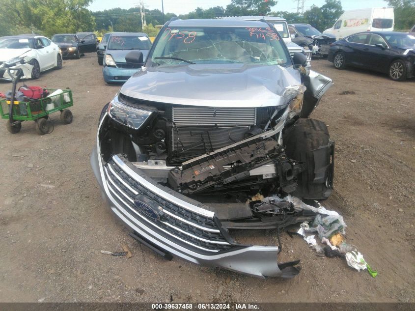 2022 Ford Explorer Xlt VIN: 1FMSK8DH2NGC01779 Lot: 39637458