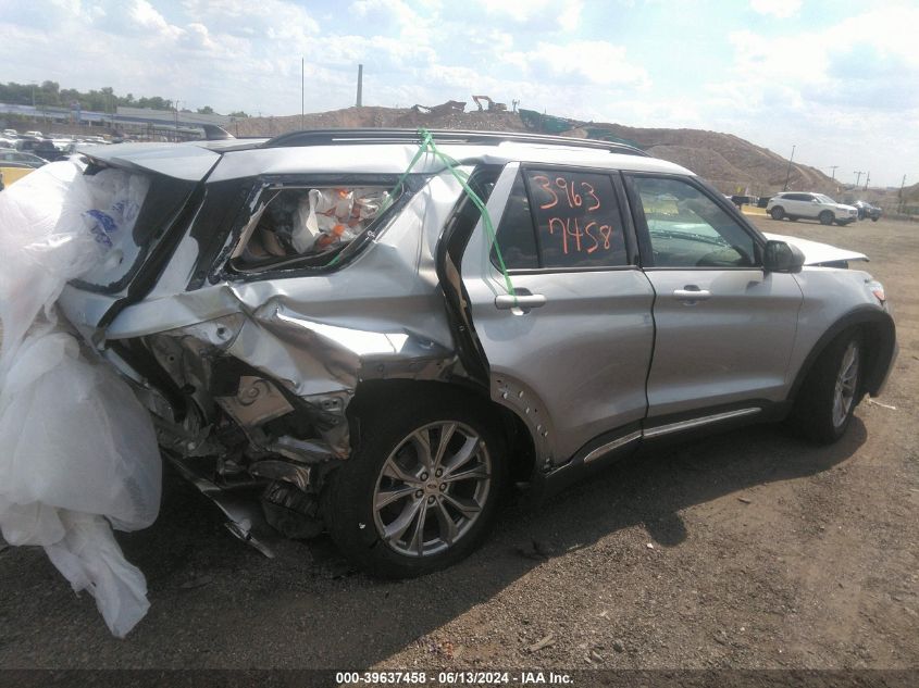 2022 Ford Explorer Xlt VIN: 1FMSK8DH2NGC01779 Lot: 39637458