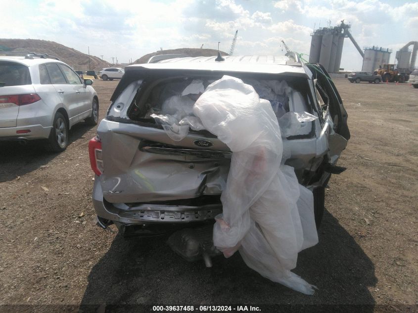 2022 Ford Explorer Xlt VIN: 1FMSK8DH2NGC01779 Lot: 39637458