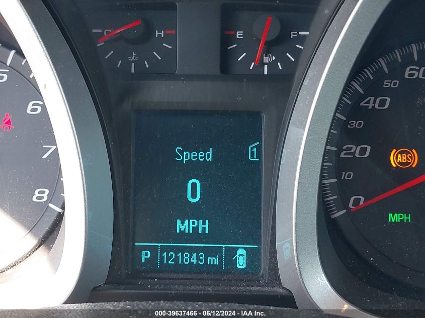 2012 Chevrolet Equinox 1Lt VIN: 2GNALDEK9C6355118 Lot: 39637466