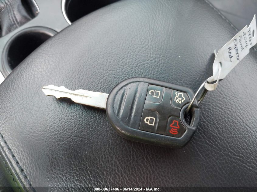 2014 Ford Explorer Xlt VIN: 1FM5K7D8XEGA03264 Lot: 39637486