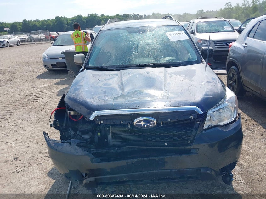 2016 Subaru Forester 2.5I Limited VIN: JF2SJAHC1GH458007 Lot: 39637493