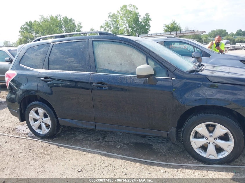 2016 Subaru Forester 2.5I Limited VIN: JF2SJAHC1GH458007 Lot: 39637493