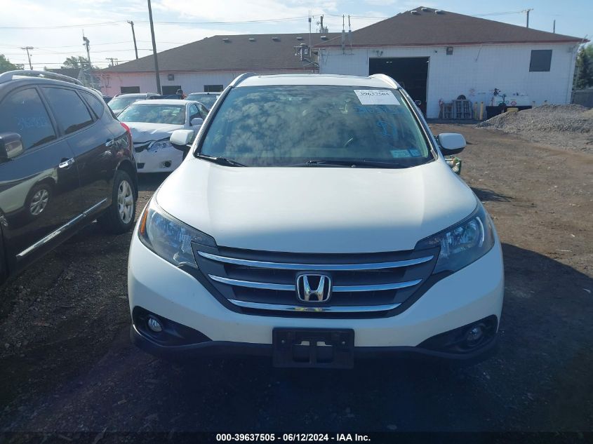 2013 Honda Cr-V Ex-L VIN: 5J6RM4H79DL076142 Lot: 39637505