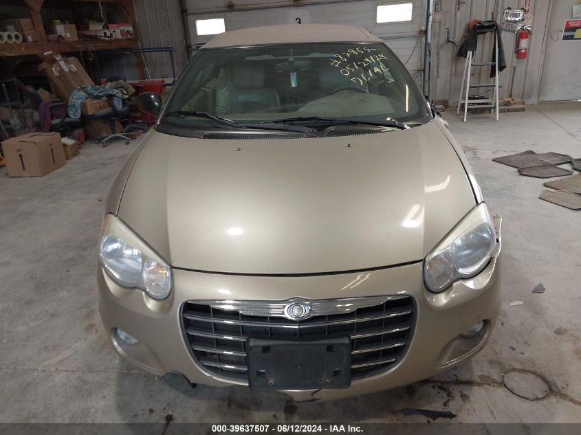 2004 Chrysler Sebring Lxi VIN: 1C3EL55R74N234084 Lot: 39637507