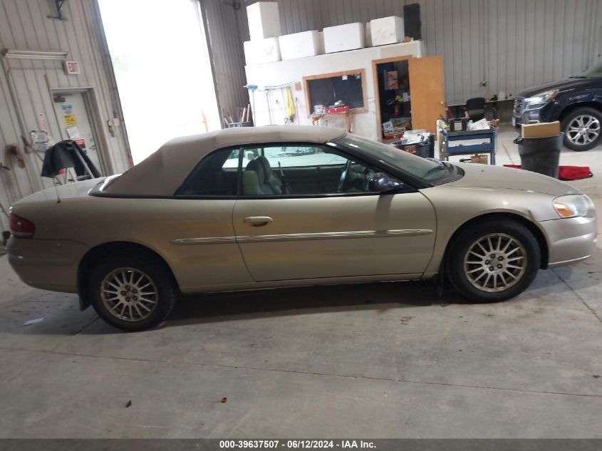 2004 Chrysler Sebring Lxi VIN: 1C3EL55R74N234084 Lot: 39637507