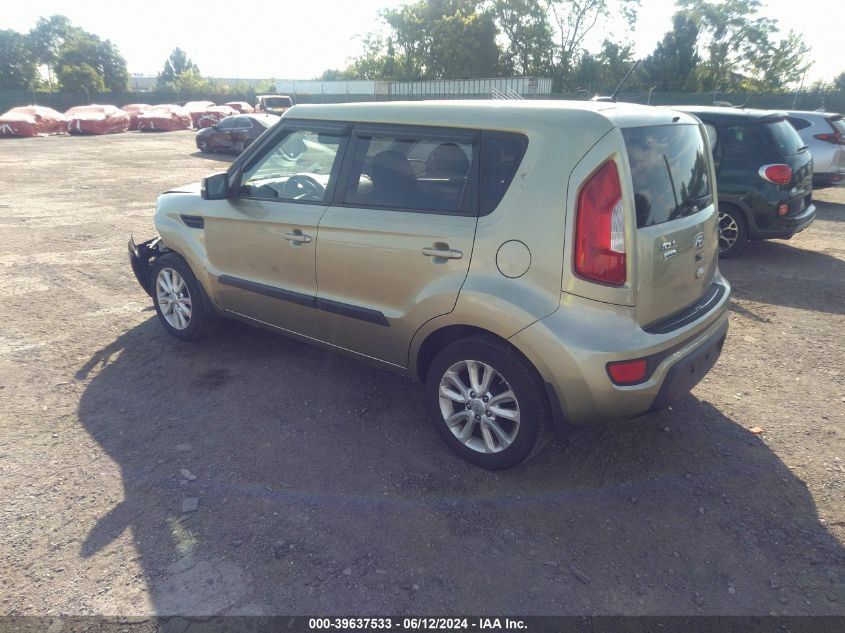 2013 Kia Soul + VIN: KNDJT2A68D7530059 Lot: 39637533