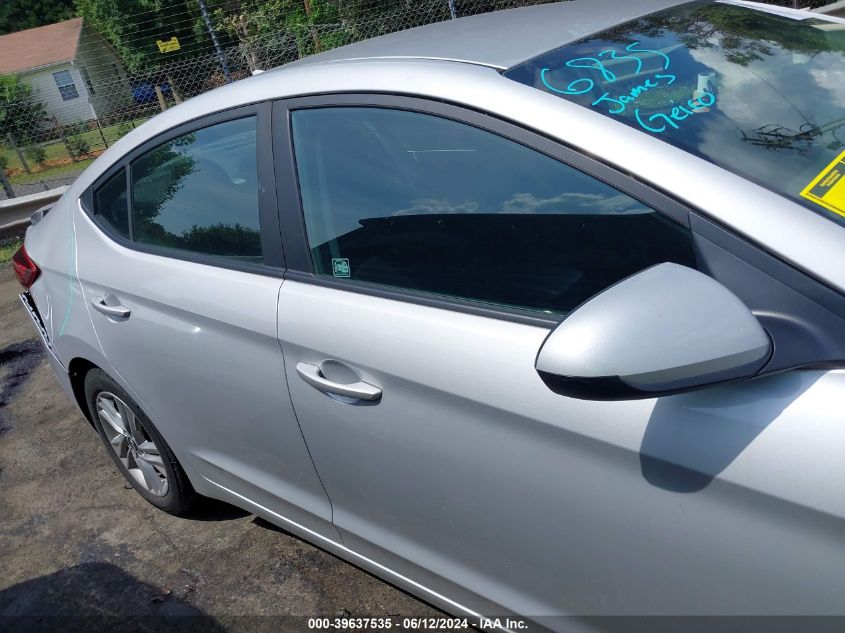 2019 Hyundai Elantra Sel VIN: KMHD84LF2KU845375 Lot: 39637535