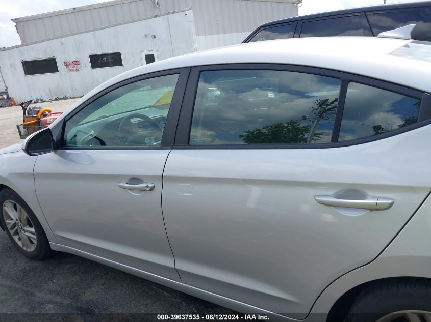 2019 Hyundai Elantra Sel VIN: KMHD84LF2KU845375 Lot: 39637535