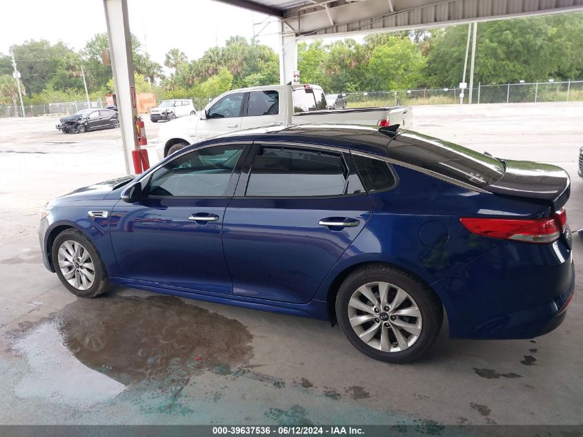 2016 Kia Optima Ex VIN: 5XXGU4L30GG115853 Lot: 39637536