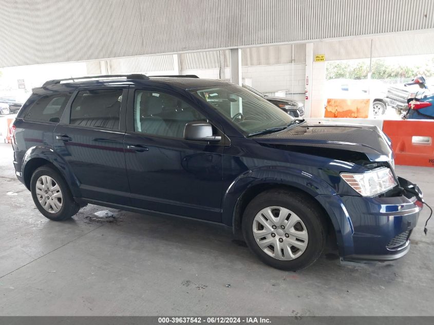 2017 Dodge Journey Se VIN: 3C4PDCAB8HT528243 Lot: 39637542