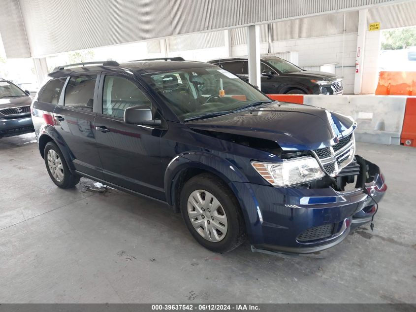 2017 Dodge Journey Se VIN: 3C4PDCAB8HT528243 Lot: 39637542