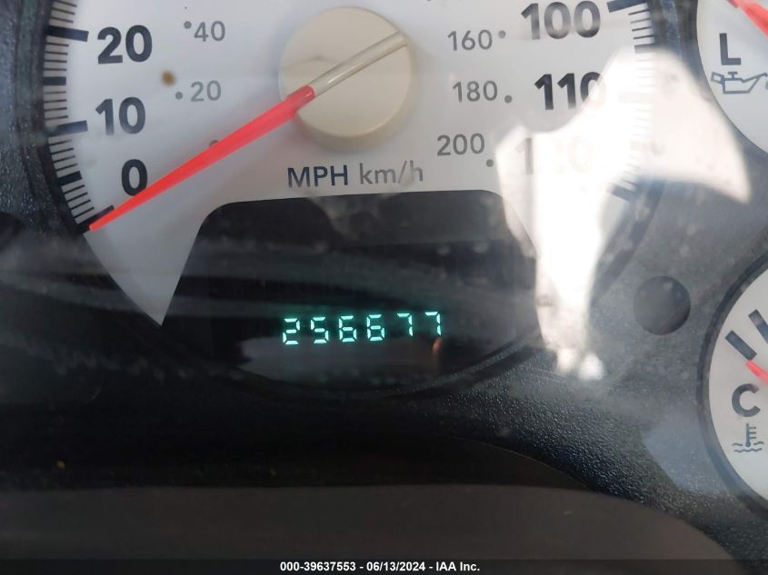 2007 Dodge Ram 1500 Slt VIN: 1D7HA18P87S202788 Lot: 39637553