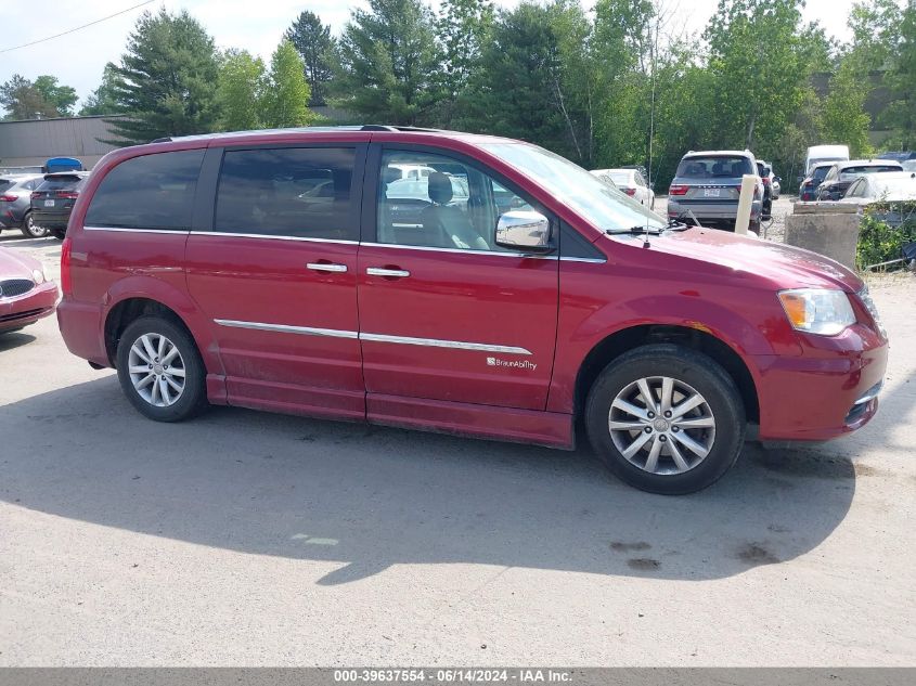 2015 Chrysler Town & Country Limited Platinum VIN: 2C4RC1GG5FR45555 Lot: 39637554