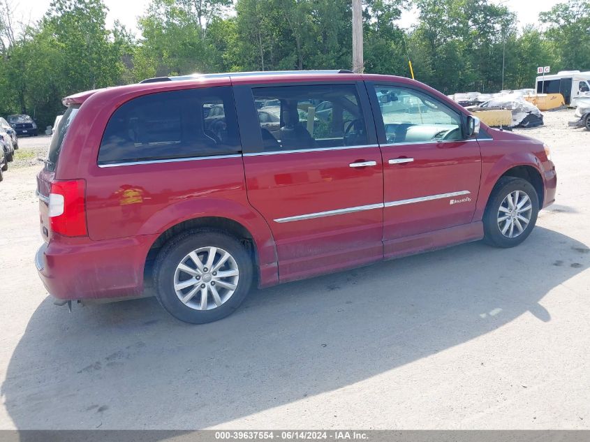 2015 Chrysler Town & Country Limited Platinum VIN: 2C4RC1GG5FR45555 Lot: 39637554