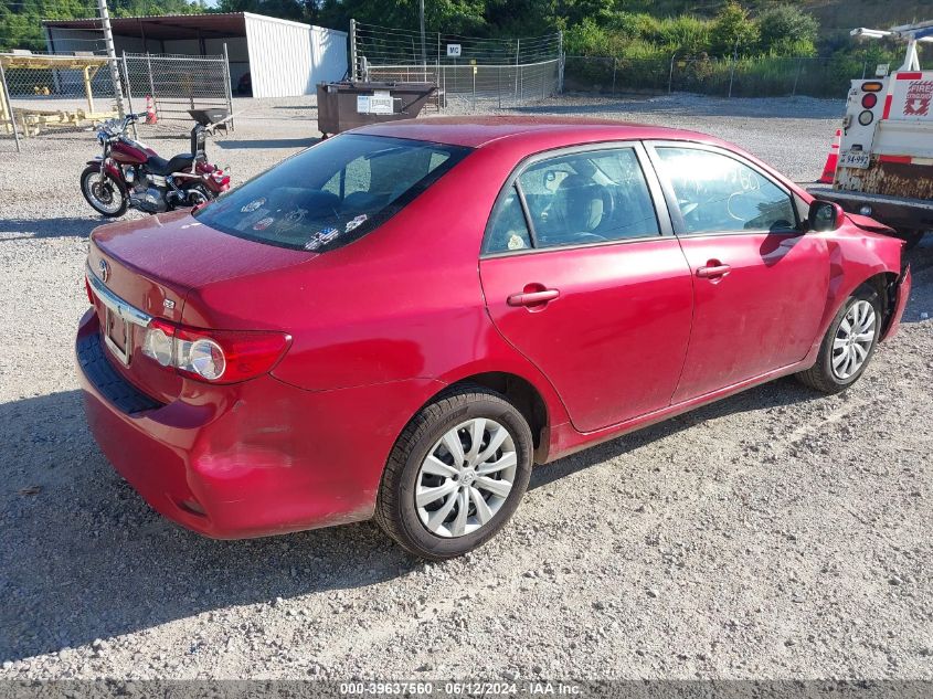 2012 Toyota Corolla Le VIN: 2T1BU4EE6CC858916 Lot: 39637560