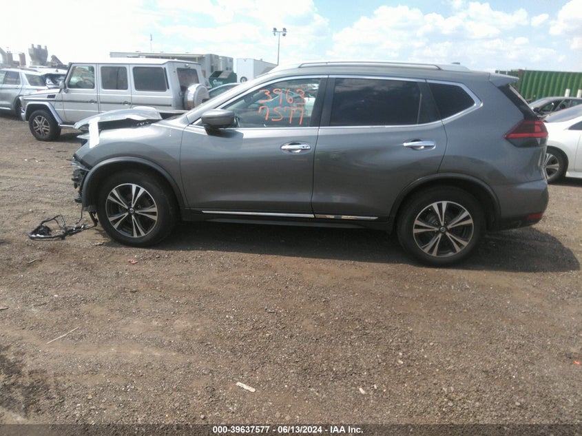 2018 Nissan Rogue Sl VIN: JN8AT2MV4JW310832 Lot: 39637577