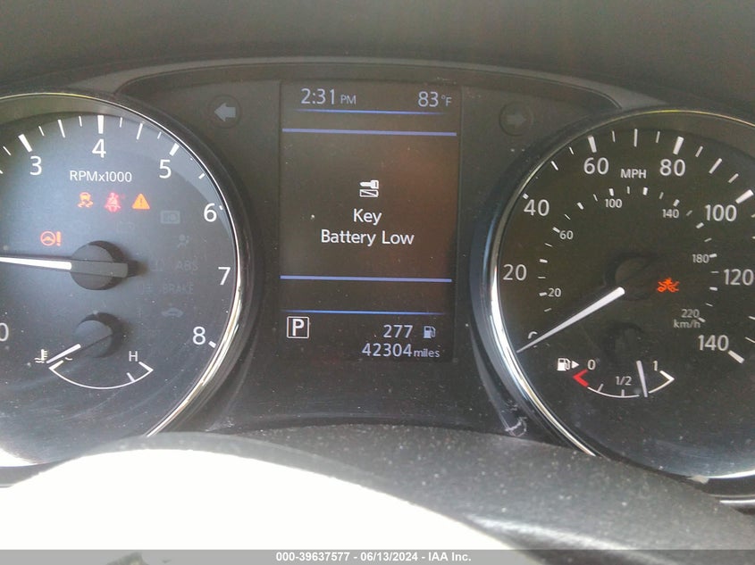 2018 Nissan Rogue Sl VIN: JN8AT2MV4JW310832 Lot: 39637577