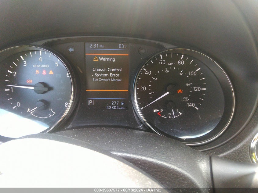 2018 Nissan Rogue Sl VIN: JN8AT2MV4JW310832 Lot: 39637577