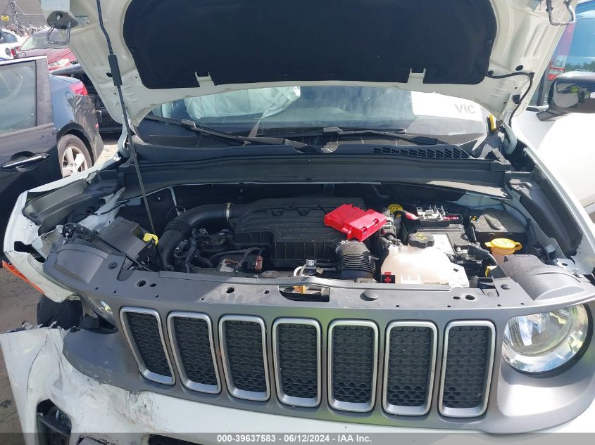 2022 Jeep Renegade Limited 4X4 VIN: ZACNJDD11NPN58354 Lot: 39637583