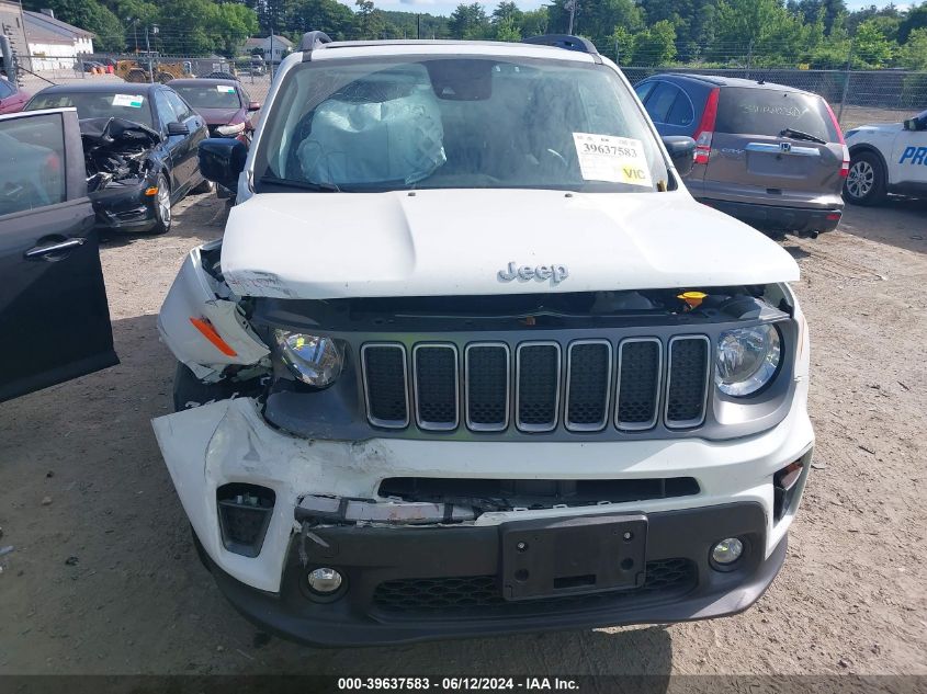 2022 Jeep Renegade Limited 4X4 VIN: ZACNJDD11NPN58354 Lot: 39637583